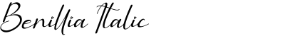 Benillia Italic